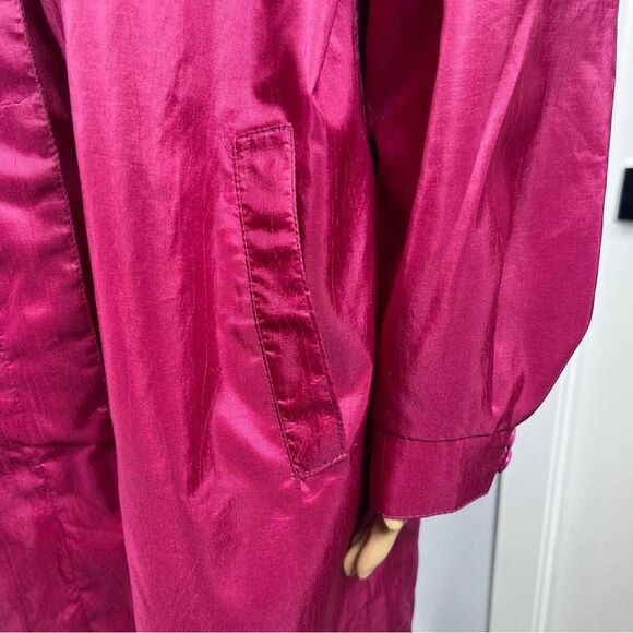 Forecaster Of Boston Vintage 70’s Jacket/Coat Color Fuchsia Pink Women Sz 11/12 - Picture 8 of 11